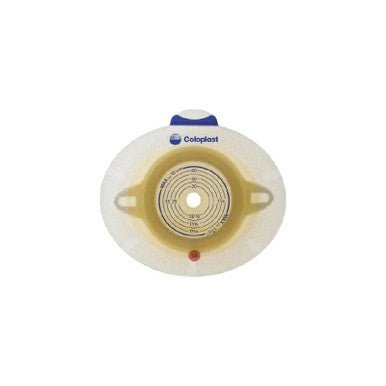 Coloplast SenSura Click Xpro Two-Piece Skin Barrier, Flat, Pre-Cut, 40 mm Flange, Green - 10016-Box - LL Medico