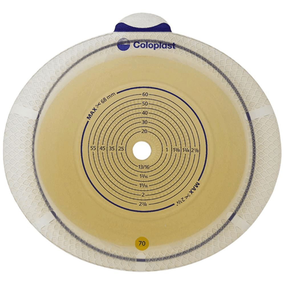 Coloplast SenSura Flex Xpro Two-Piece Skin Barrier, Convex Light, Pre-Cut, 60 mm Flange, Blue - 11036-Box - LL Medico