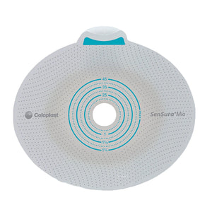 Coloplast SenSura Mio Click Flat Ostomy Barrier, Cut-to-Fit 10-65 mm Opening, Yellow, 70 mm Flange, Box of 5 - 10531-Box - LL Medico