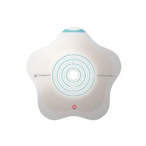 Coloplast SenSura Mio Convex Flip Two-Piece Skin Barrier, Star, Cut-to-Fit, 50 mm Flange, Red - 18510-Box - LL Medico