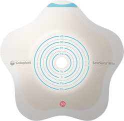 Coloplast SenSura Mio Convex Flip Two-Piece Skin Barrier, Star, Pre-Cut, 60 mm Flange - 18524-Box - LL Medico