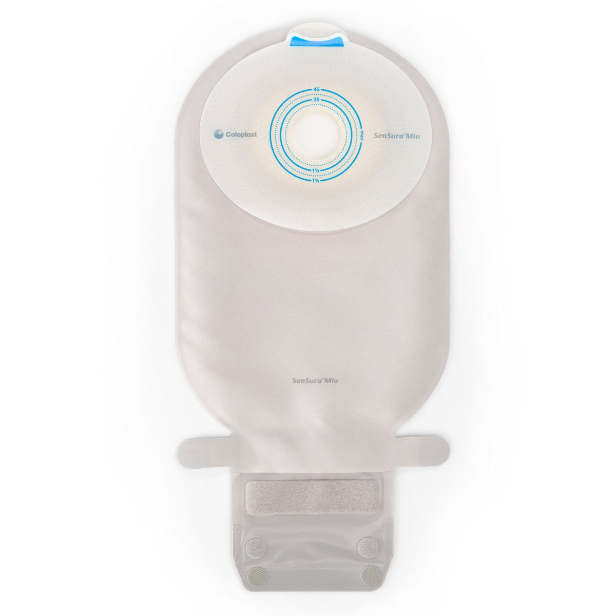 Coloplast SenSura Mio Flat One-Piece Ostomy Pouch, Transparent, 11", Box of 10 - 10493-Box - LL Medico