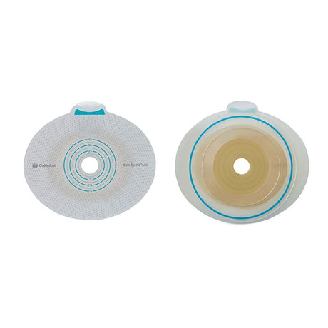 Coloplast SenSura Mio Flex Two-Piece Skin Barrier, Flat, Cut-to-Fit, 70 mm Flange, Yellow - 10571-Box - LL Medico