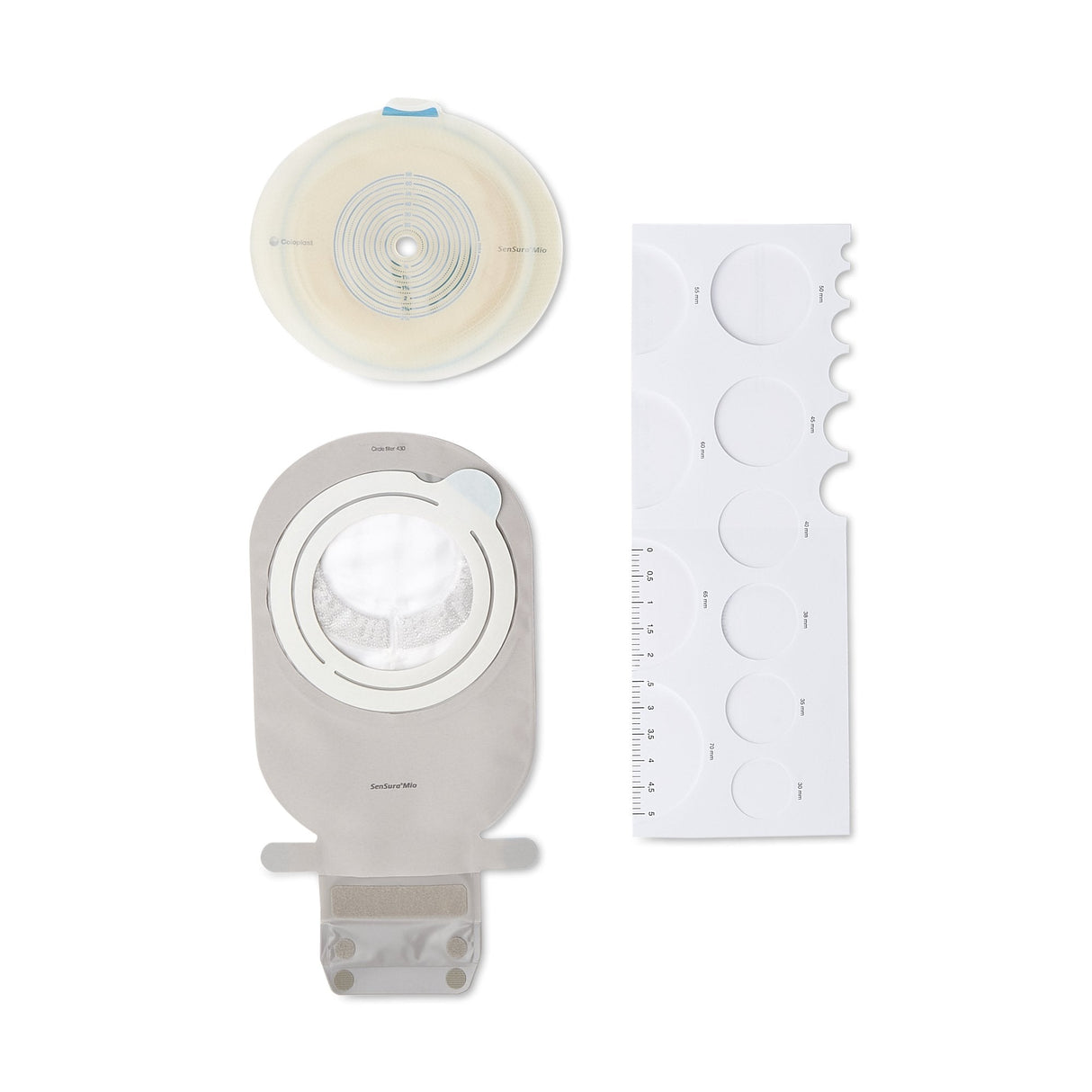 Coloplast SenSura Mio Two-Piece Pouch, Drainable, 2-3/4-Inch - 21010-Box - LL Medico