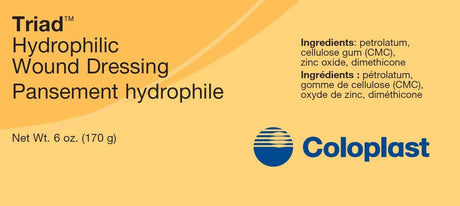 Coloplast Triad Hydrophilic Wound Dressing, 6 oz - 1967-Single - LL Medico