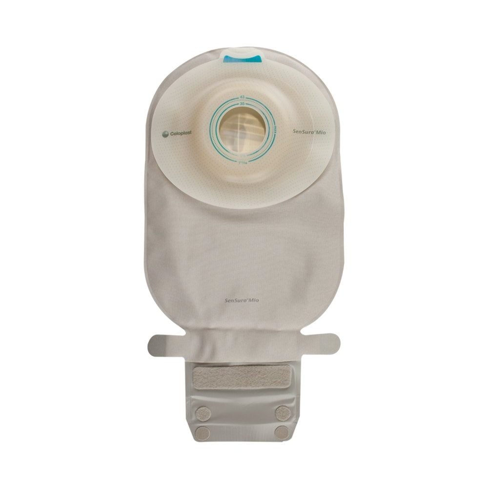 Coloplast SenSura Mio Convex Light One-Piece Pouch, Pre-Cut, Opaque, 11-Inch, with Filter - 16735-Box - LL Medico