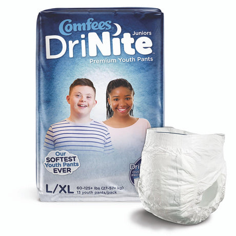Comfees DriNite Youth Pants, Unisex - CMFYSM-Pack - LL Medico