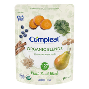 Compleat Organic Blends Plant Based Blenderized Tube Feeding, 10.1 oz - 00043900192703-Single - LL Medico