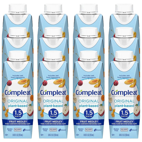 Compleat Original 1.5 Tube Feeding Formula, Fruit Medley, 250 mL - 00043900913933-Single - LL Medico