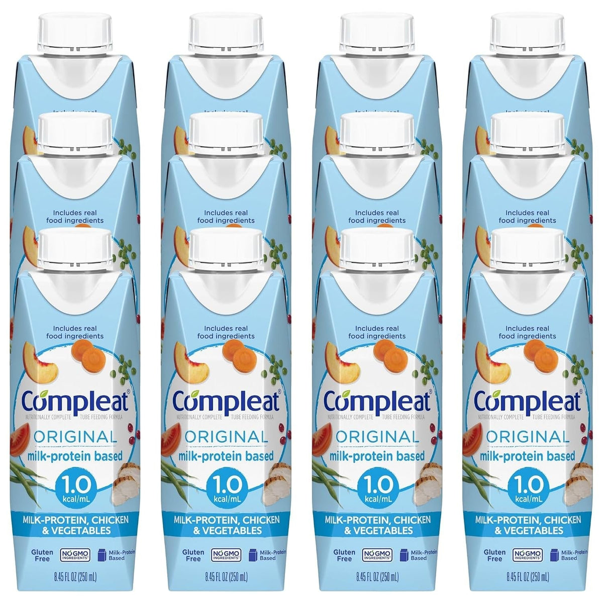 Compleat Original Tube Feeding Formula, Unflavored, 8.45 oz - 10043900140107-Single - LL Medico