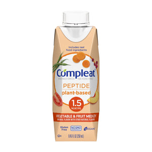 Compleat Peptide 1.5 Cal Tube Feeding Formula, 8.45 oz - 00043900762838-Single - LL Medico