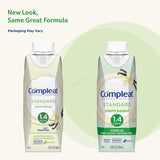 Compleat Standard 1.4 Plant-Based Tube Feeding Formula, Vanilla, 8.45 oz - 00043900540672 - LL Medico