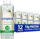 Compleat Standard 1.4 Plant-Based Tube Feeding Formula, Vanilla, 8.45 oz - 00043900540672 - LL Medico