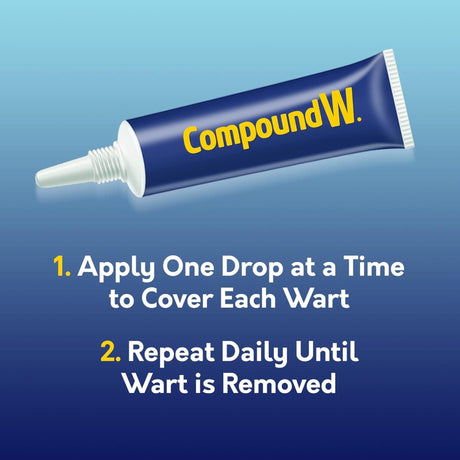 Compound W Maximum Strength Fast Acting Gel Wart Remover, 0.25 oz - 75137058507 - LL Medico