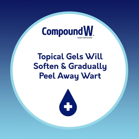 Compound W Maximum Strength Fast Acting Gel Wart Remover, 0.25 oz - 75137058507 - LL Medico