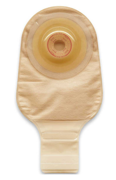 ConvaTec Esteem+ Flex Opaque Ostomy Pouch, Pre-cut to Fit 25mm Stomas One-Piece Pouch, Convex, with Filter - 421616-Single - LL Medico