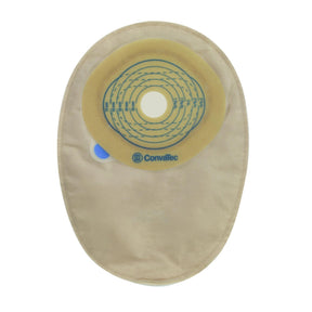 ConvaTec Esteem+ One-Piece Closed End Ostomy Pouch, Transparent Filtered, Cut-to-Fit 13/16 to 2 3/4" Stoma, 8", Box of 30 - 416700-Box - LL Medico