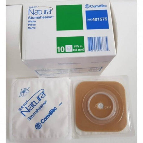 ConvaTec Sur-Fit Natura Two-Piece Skin Barrier, Flat, Cut-to-Fit - 401575-Single - LL Medico