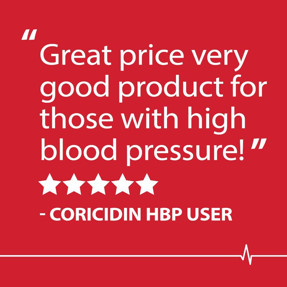 Coricidin HBP Cold & Flu Relief Tablets, 20 ct - 11523432502 - LL Medico