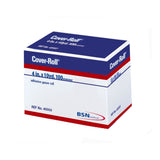 Cover-Roll Stretch Dressing Retention Tape with Liner, 4 Inch x 10 Yard, White