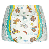Crinklz Printed Adult Diapers w/ Plastic Backing, Aquanaut Print - 60100-Pack - LL Medico