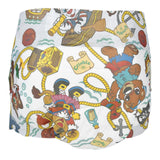 Crinklz Printed Adult Diapers w/ Plastic Backing, Buccaneer Print - 70300-Pack - LL Medico