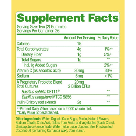 Culturelle Kids Multivitamin + Probiotic Gummies with Lutein, Ages 2+ - 049100401485-Case - LL Medico