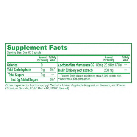 Culturelle Pro Strength Daily Probiotic Capsules, Double CFUs - 049100400358-Box - LL Medico