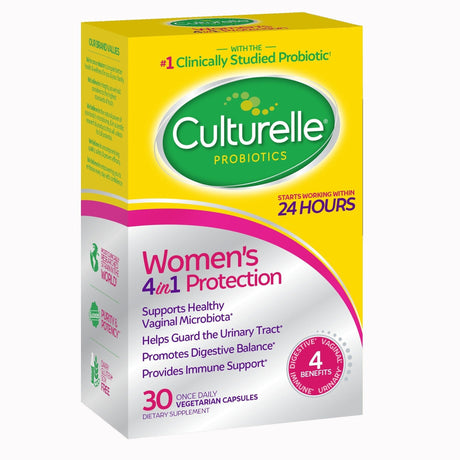 Culturelle Women's 4-in-1 Protection Probiotic Capsules - 049100400594-Box - LL Medico