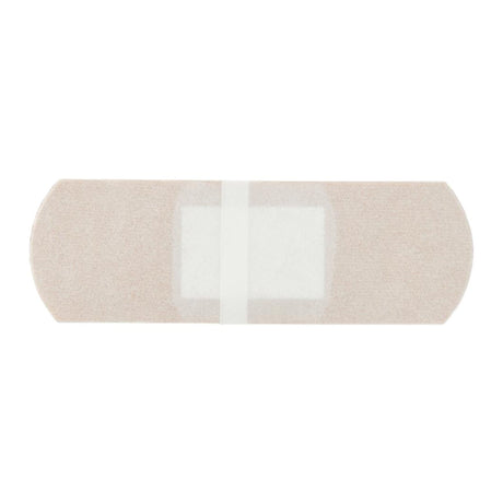 Curad Flex-Fabric Adhesive Bandages, Tan, 4 Sided Seal, Sterile, 1" x 3" - NON25660-Box - LL Medico