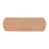Curad Flex-Fabric Adhesive Bandages, Tan, 4 Sided Seal, Sterile, 1" x 3" - NON25660-Box - LL Medico