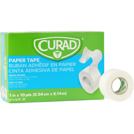 Curad Paper Adhesive Tape, Non-Sterile, 1" x 10 Yard - NON270001-Single - LL Medico
