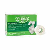 Curad Silk-Like Cloth Medical Tape, Non-Sterile, White, 1" x 10 Yard - NON270101-Single - LL Medico