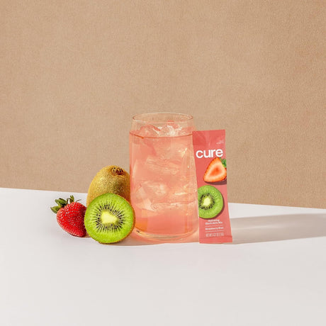 Cure Hydration Electrolyte Drink Mix, Strawberry Kiwi, 7.6 g - HM1009-Pack - LL Medico