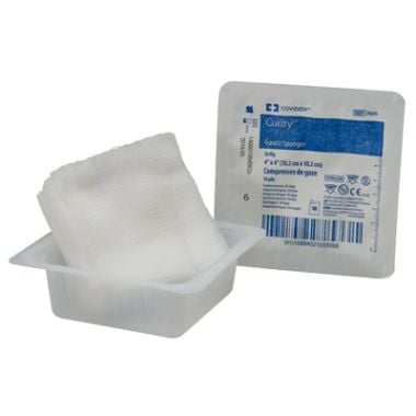 Curity Sterile Gauze Sponge, 4 x 4 Inch, 12-Ply
