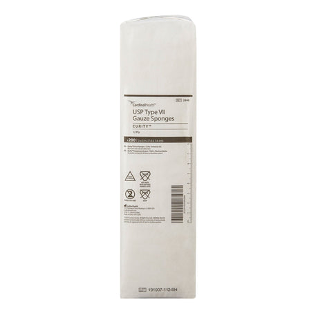 Curity Gauze Sponge, USP Type VII, White, 3 x 3", 12-Ply, Non-Sterile - 2346--Bag - LL Medico