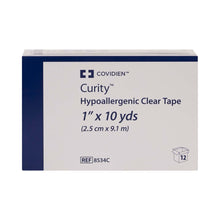 Curity Hypoallergenic Clear Tape, Non-Sterile, 1" x 10 Yards - 8534C-Single - LL Medico