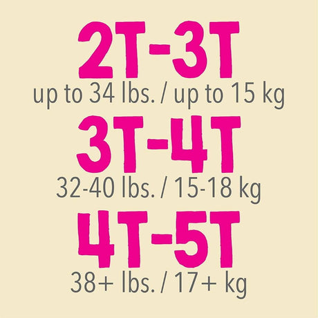 Cutie Training Pants, Girls, 3T/4T - CR8008-Pack - LL Medico