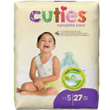 Cuties Complete Care Baby Diapers, Size 5 - CR5001-Pack - LL Medico