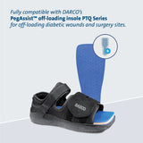 Darco Med-Surg Post-Op Shoe, Male, Navy Blue - MSM1N-Single - LL Medico