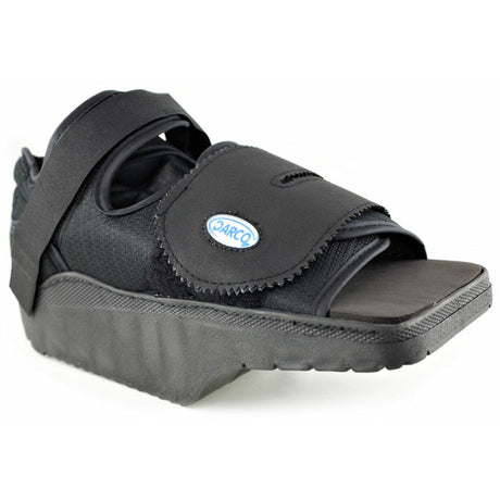 Darco OrthoWedge Post-Op Shoe, Unisex, Black - OQ2B-Single - LL Medico