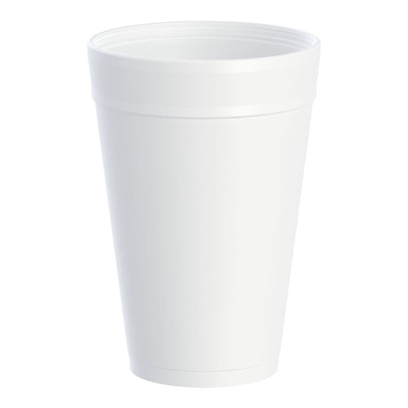 Dart J Cup, Insulated Drinking Cup, White, Styrofoam, 32 oz - 32TJ32-Sleeve - LL Medico