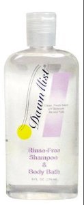 DawnMist No-Rinse Shampoo and Body Wash, 8-ounce Bottle - NR08-Single - LL Medico
