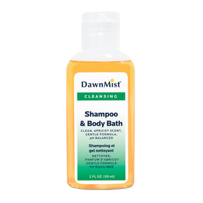 DawnMist Shampoo and Body Wash 2-ounce Squeeze Bottle - MS02-Single - LL Medico