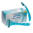 DawnMist Triple Play Facial Razor, Disposable - DR3886-Box - LL Medico