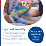Delta-Cast Prints Cast Tape, Camouflage Print, 3" x 12', Polyester - BSN4003-Box - LL Medico