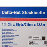 Delta-Net Tubular Stockinette, Black, Synthetic, Non-Sterile, 25 Yard - 7272301-Single - LL Medico