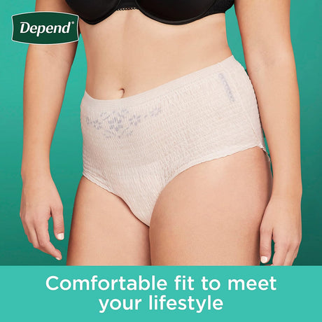 Depend Fresh Protection Underwear for Women, Maximum - 53306-Pack - LL Medico