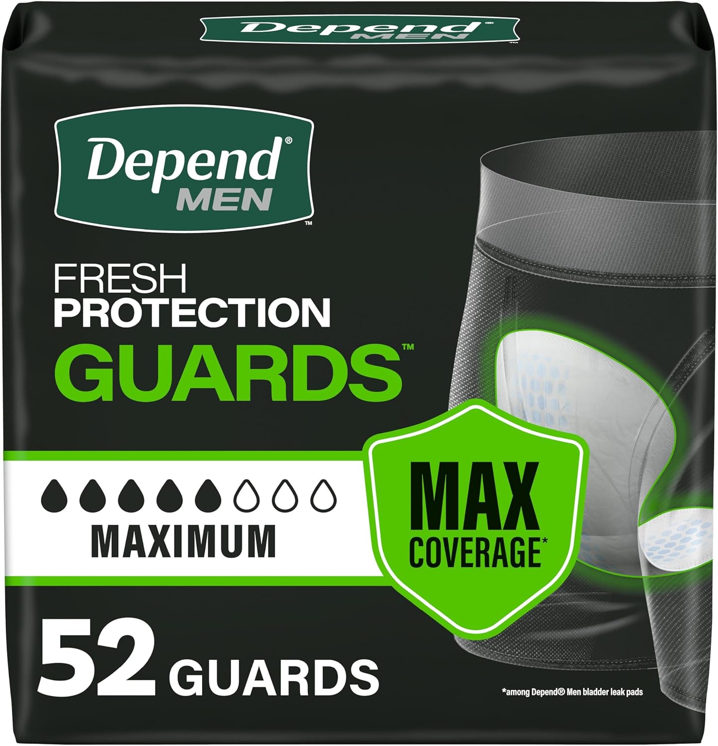 Depend Incontinence Guards for Men - 13792-Pack - LL Medico