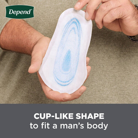 Depend Incontinence Shields for Men - 35641-Pack - LL Medico